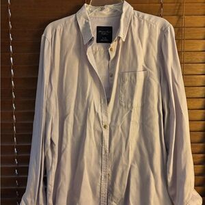 American Eagle Outfitters Lavender Button Down Shirt